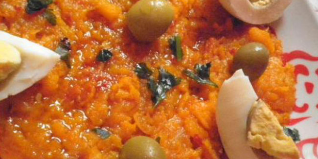 Oumhouria – salade de carotte tunisienne